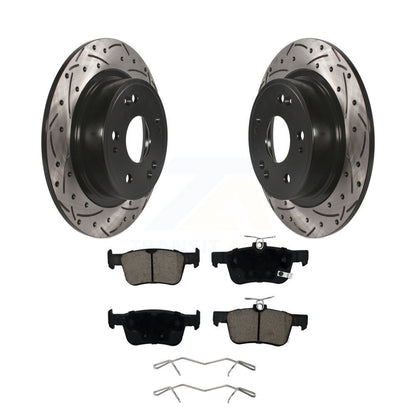 Coated Disc Rotors and Ceramic Brake Pads Kit-KDC-100860 - Kit.bestparts.ca