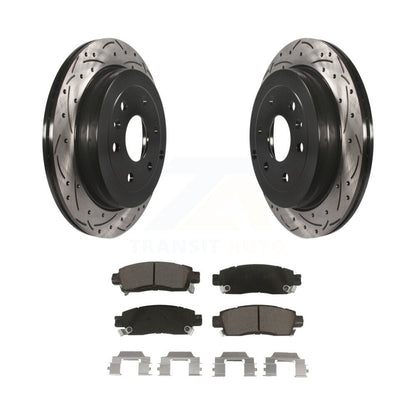 Coated Disc Rotors and Ceramic Brake Pads Kit-KDC-100894 - Kit.bestparts.ca