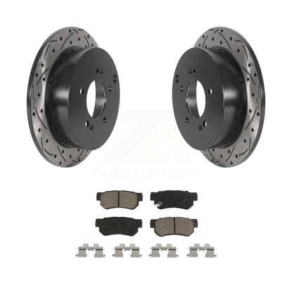 Coated Disc Rotors and Ceramic Brake Pads Kit-KDC-100895 - Kit.bestparts.ca