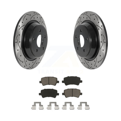 Coated Disc Rotors and Ceramic Brake Pads Kit-KDC-100897 - Kit.bestparts.ca
