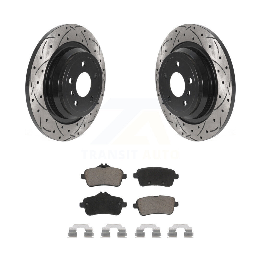 Coated Disc Rotors and Ceramic Brake Pads Kit-KDC-100901 - Kit.bestparts.ca