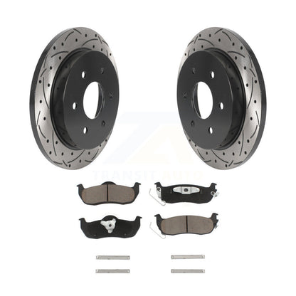 Coated Disc Rotors and Ceramic Brake Pads Kit-KDC-100902 - Kit.bestparts.ca