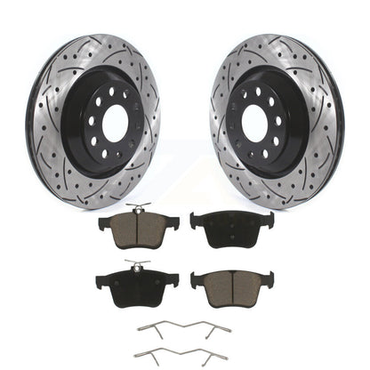Coated Disc Rotors and Ceramic Brake Pads Kit-KDC-100905 - Kit.bestparts.ca