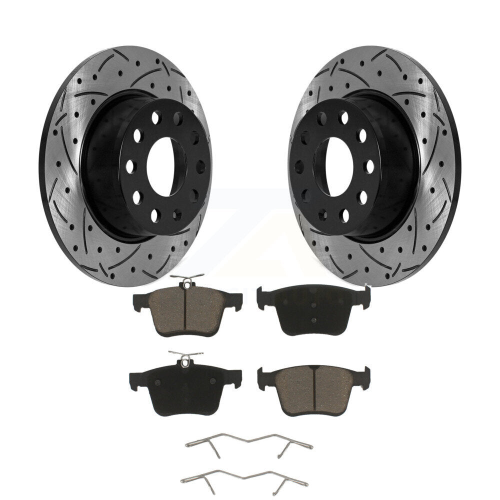 Disc Rotors and Ceramic Brake Pads Kit-KDC-100908 - Kit.bestparts.ca