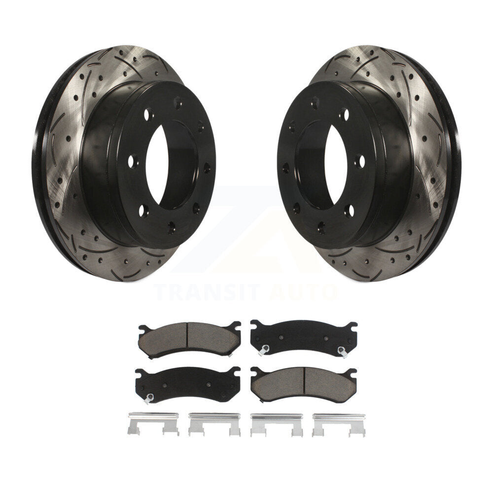 Coated Disc Rotors and Ceramic Brake Pads Kit-KDC-100927 - Kit.bestparts.ca Kit.bestparts.ca