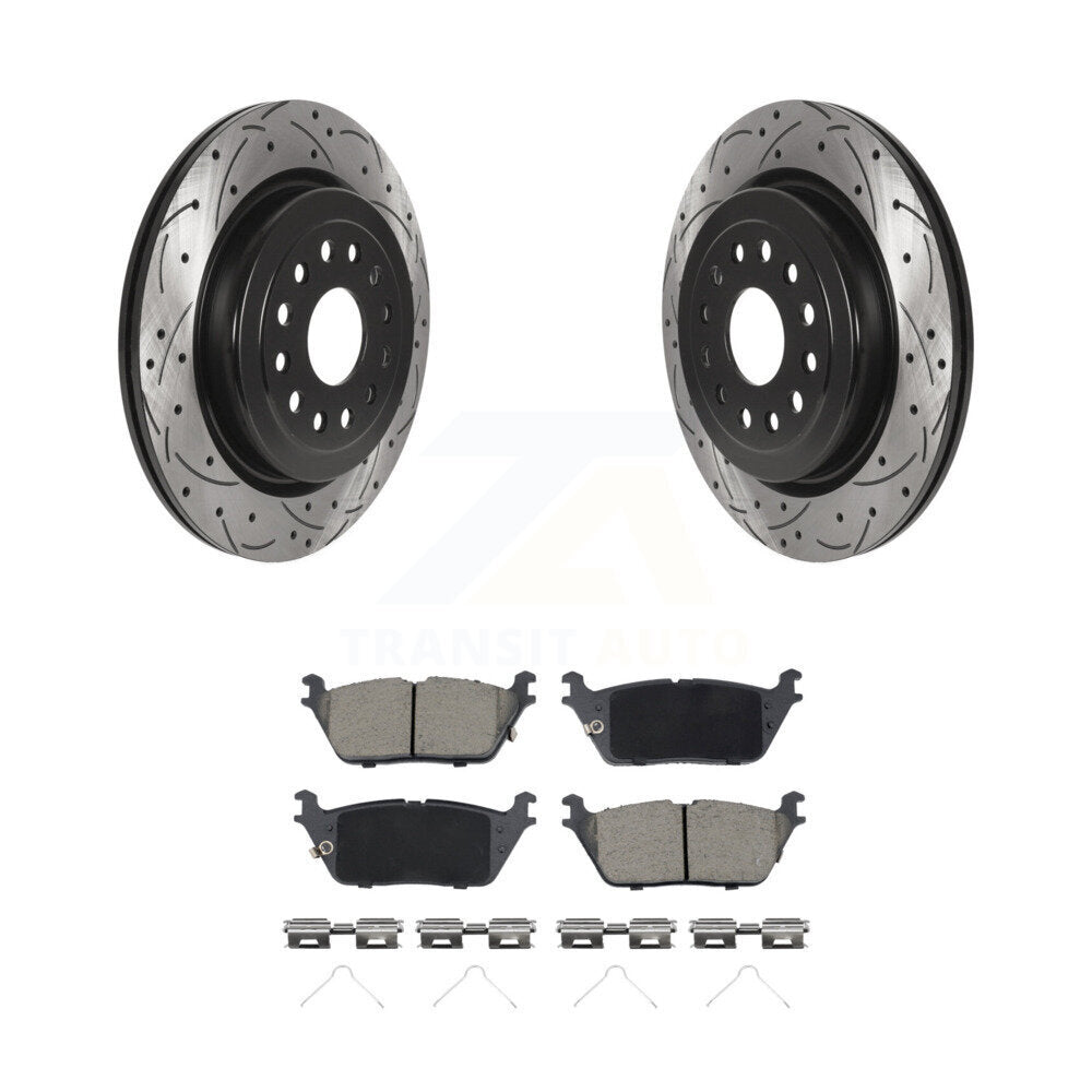 Coated Disc Rotors and Ceramic Brake Pads Kit-KDC-100946 - Kit.bestparts.ca Kit.bestparts.ca