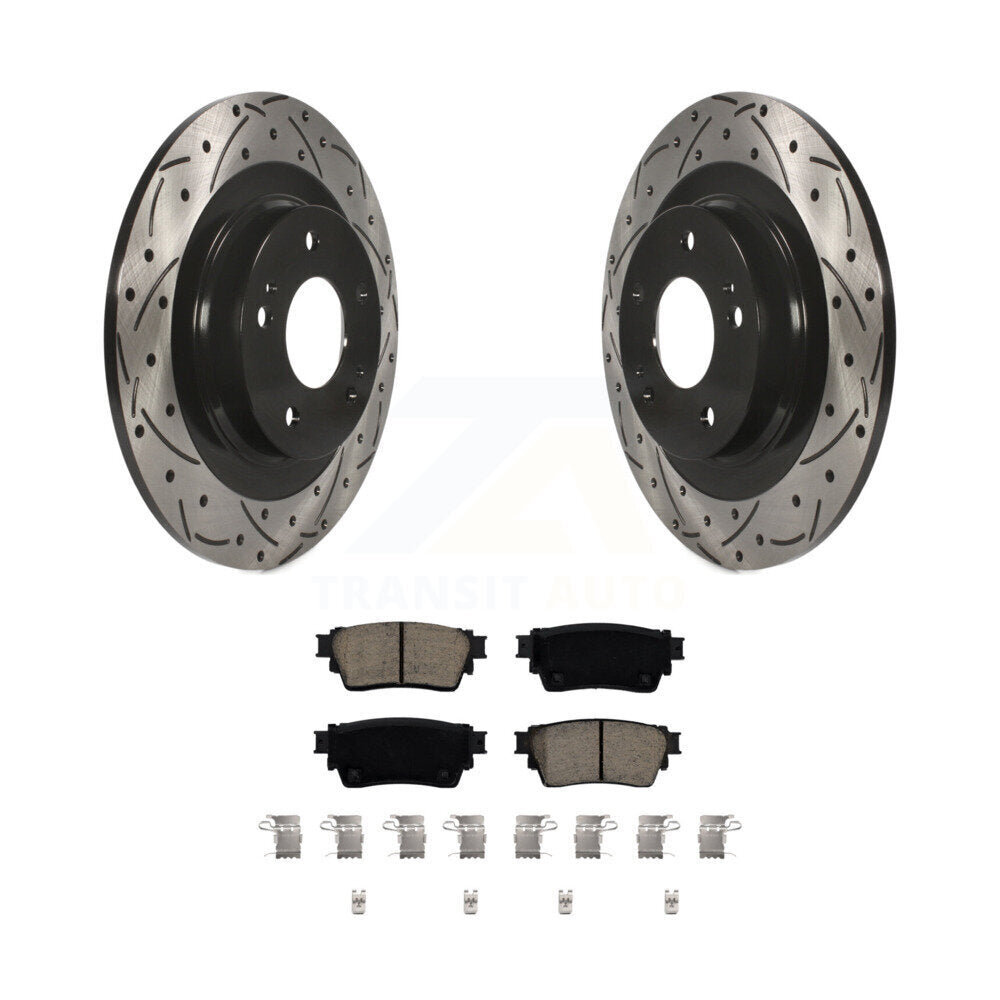 Coated Disc Rotors and Ceramic Brake Pads Kit-KDC-100947 - Kit.bestparts.ca Kit.bestparts.ca