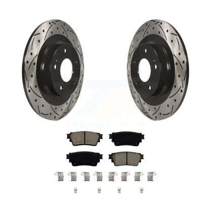 Coated Disc Rotors and Ceramic Brake Pads Kit-KDC-100947 - Kit.bestparts.ca