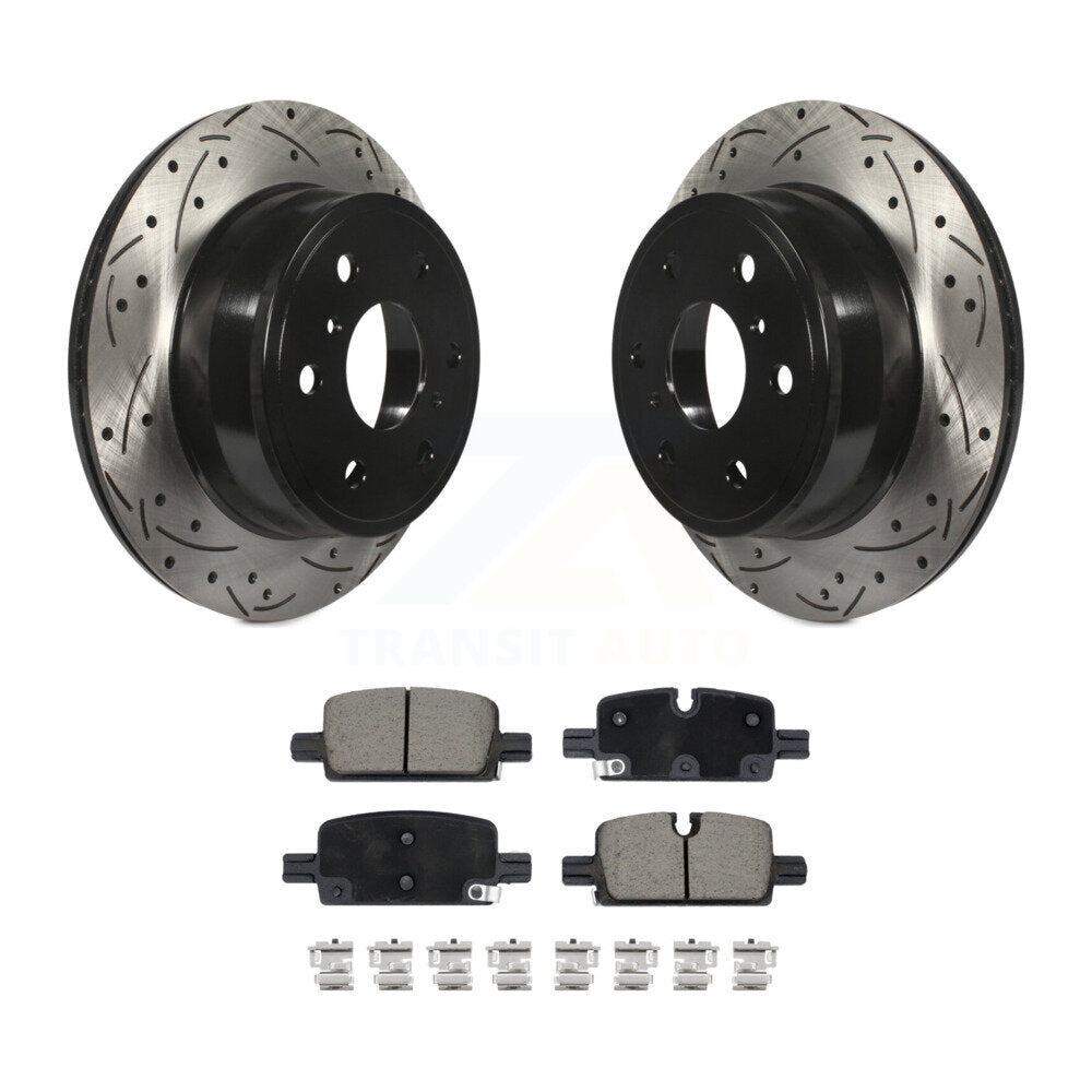 Coated Disc Rotors and Ceramic Brake Pads Kit-KDC-100948 - Kit.bestparts.ca Kit.bestparts.ca
