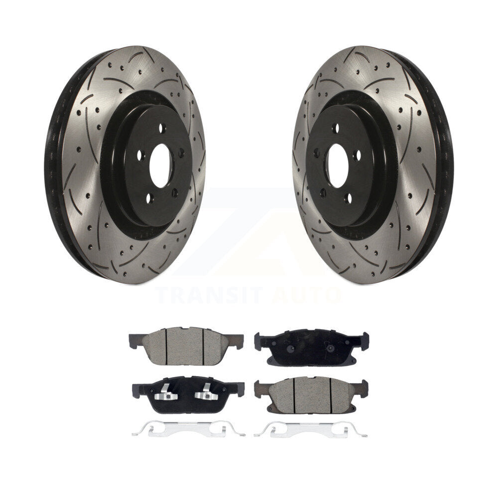 Coated Disc Rotors and Ceramic Brake Pads Kit-KDC-100952 - Kit.bestparts.ca Kit.bestparts.ca