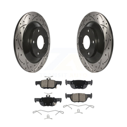 Coated Disc Rotors and Ceramic Brake Pads Kit-KDC-100972 - Kit.bestparts.ca