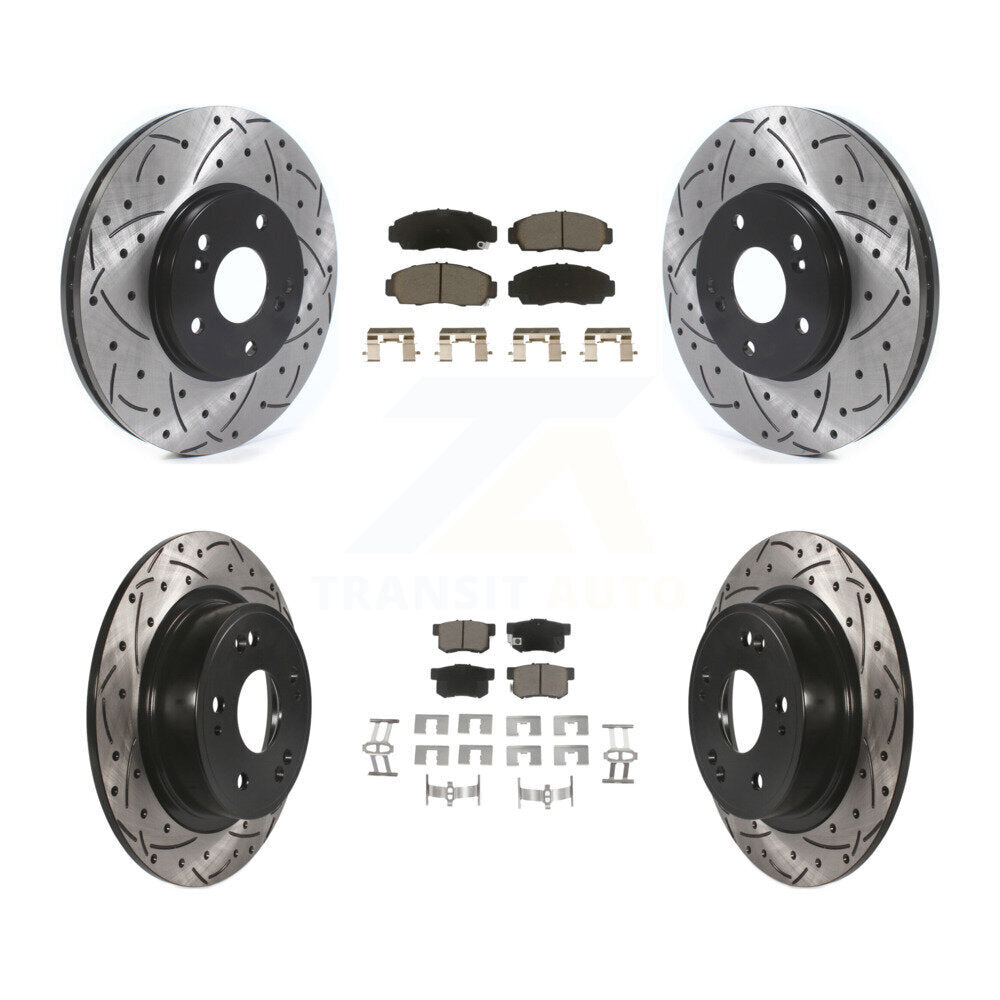 Disc Rotors and Ceramic Brake Pads Kit-KDC-100975 - Kit.bestparts.ca
