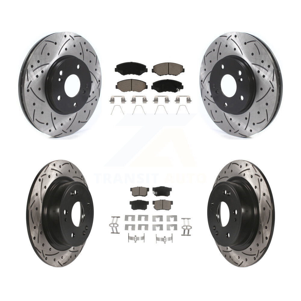 Disc Rotors and Ceramic Brake Pads Kit-KDC-100977 - Kit.bestparts.ca Kit.bestparts.ca