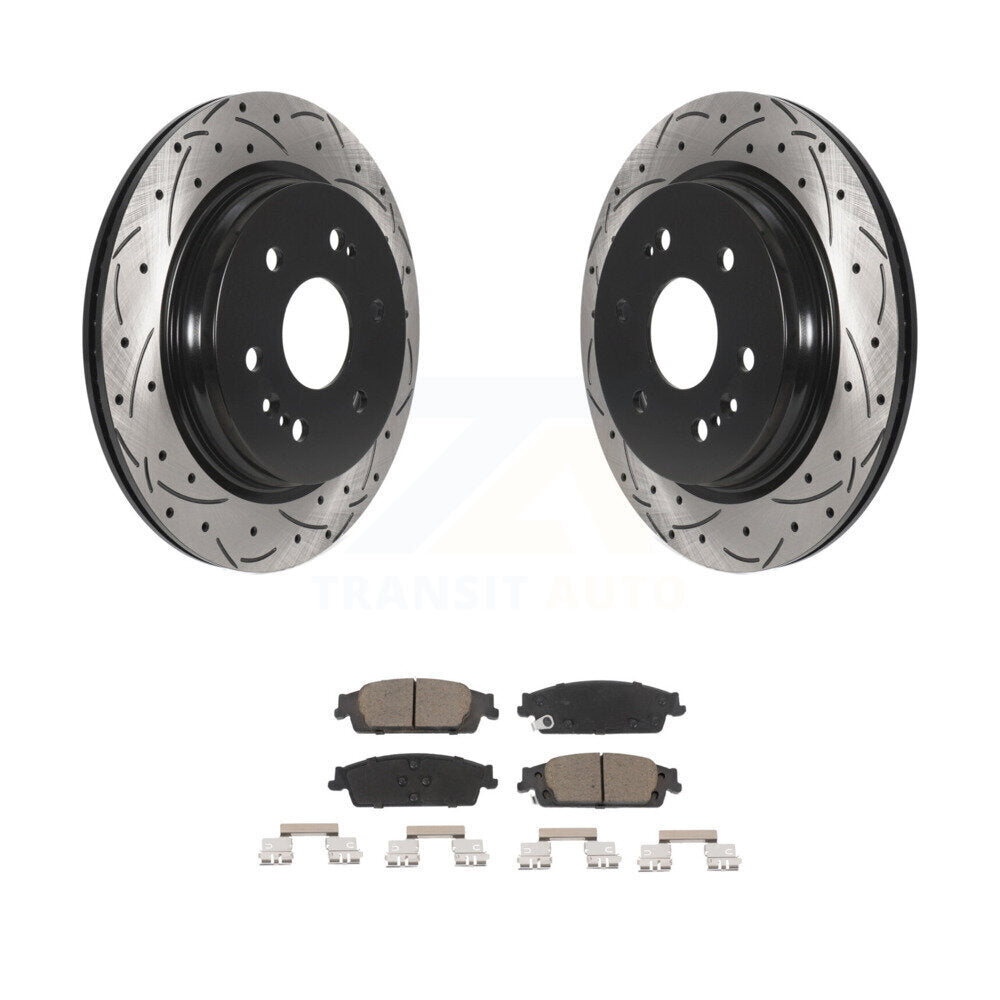 Disc Rotors and Ceramic Brake Pads Kit-KDC-100979 - Kit.bestparts.ca Kit.bestparts.ca