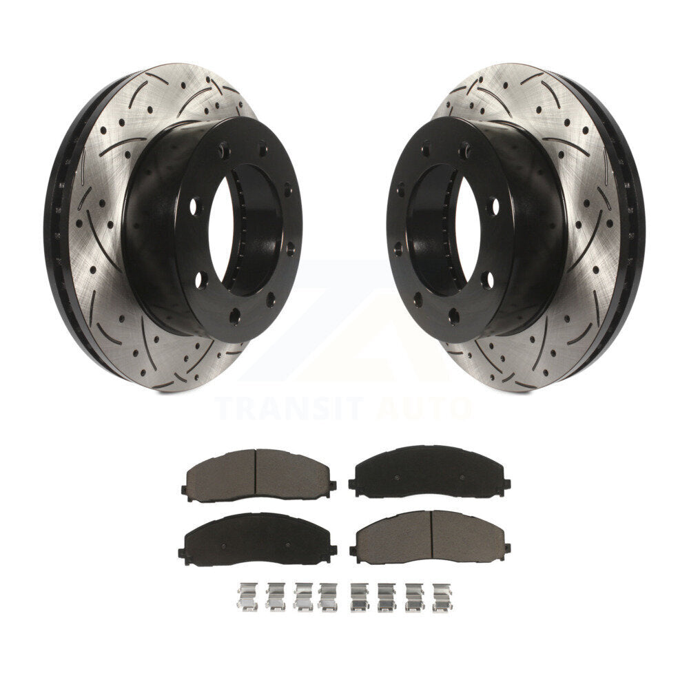Coated Disc Rotors and Ceramic Brake Pads Kit-KDC-100980 - Kit.bestparts.ca