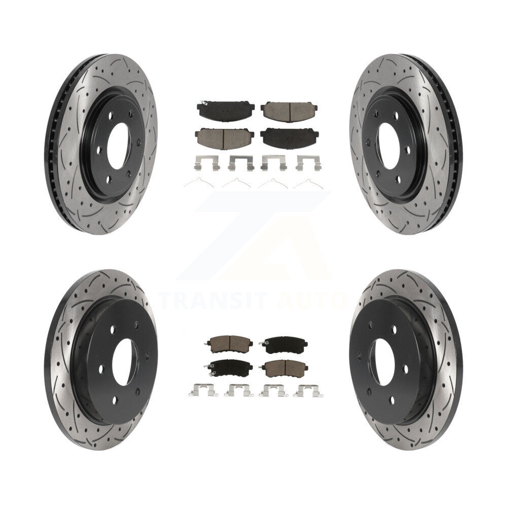 Disc Rotors and Ceramic Brake Pads Kit-KDC-100990 - Kit.bestparts.ca