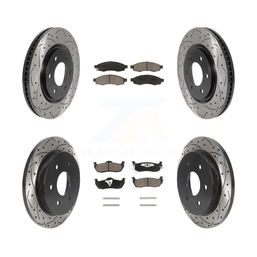 Disc Rotors and Ceramic Brake Pads Kit-KDC-100995 - Kit.bestparts.ca Kit.bestparts.ca