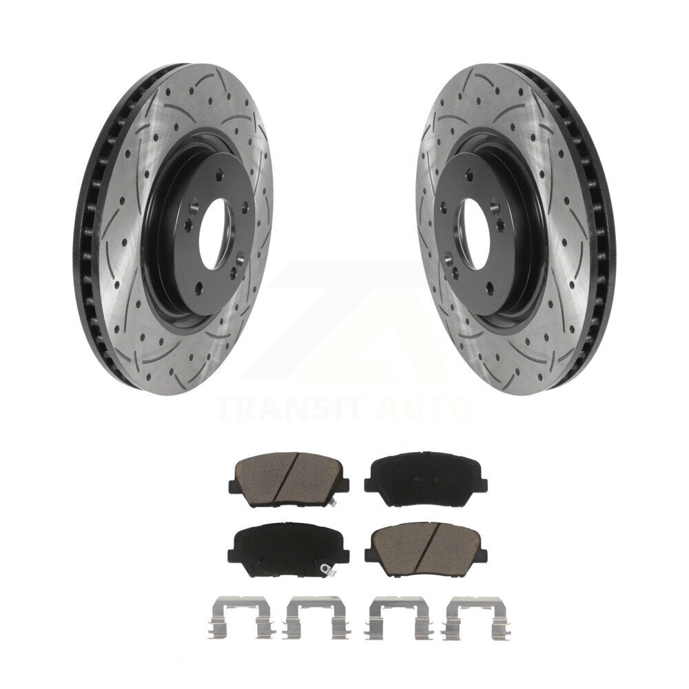 Coated Disc Rotors and Ceramic Brake Pads Kit-KDC-101013 - Kit.bestparts.ca Kit.bestparts.ca
