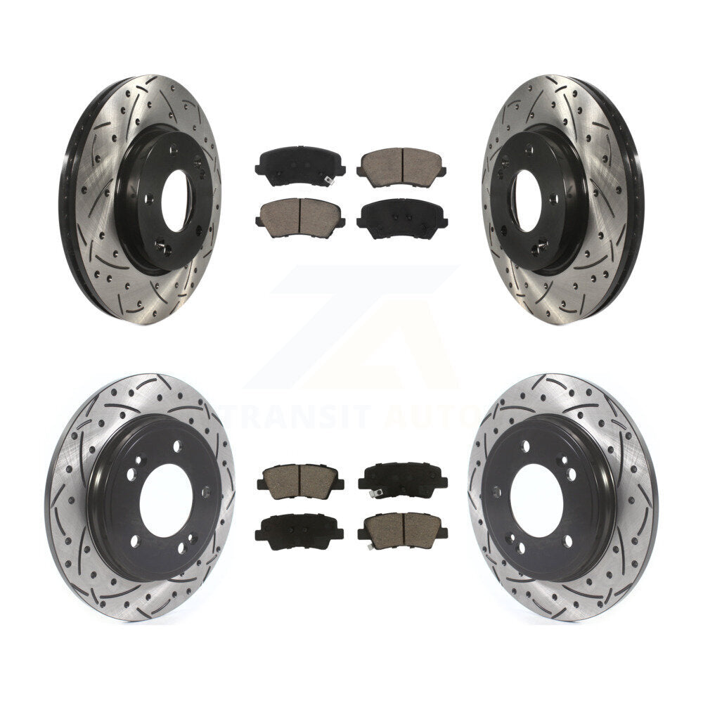 disc rotors and ceramic brake pads-kdc-101023 - Kit.bestparts.ca