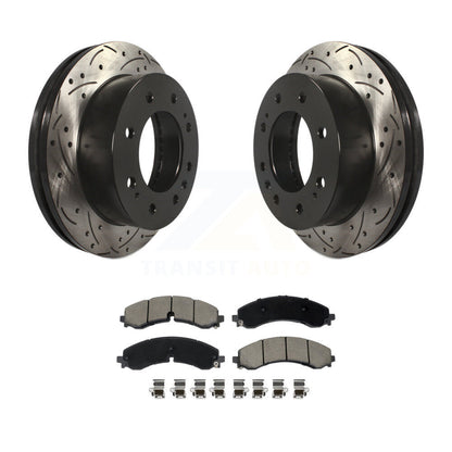 Coated Disc Rotors and Ceramic Brake Pads Kit-KDC-101095 - Kit.bestparts.ca