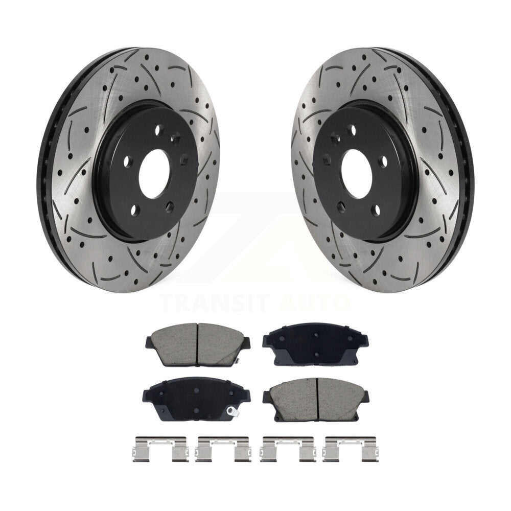 Coated Disc Rotors and Ceramic Brake Pads Kit-KDC-101104 - Kit.bestparts.ca Kit.bestparts.ca