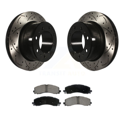 Coated Disc Rotors and Ceramic Brake Pads Kit-KDC-101118 - Kit.bestparts.ca