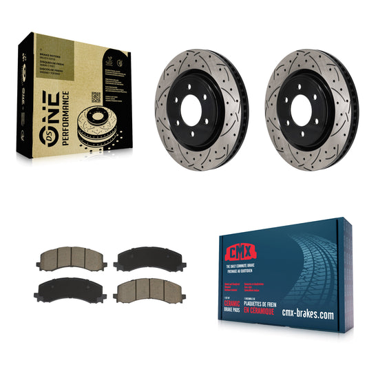 Disc Rotors and Ceramic Brake Pads Kit-KDC-101157
