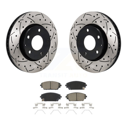 Disc Rotors and Ceramic Brake Pads Kit-KDC-101163 - Kit.bestparts.ca