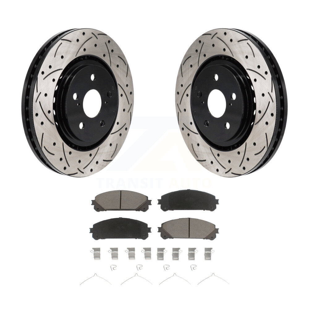 Disc Rotors and Ceramic Brake Pads Kit-KDC-101165 - Kit.bestparts.ca