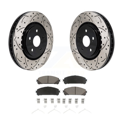 Disc Rotors and Ceramic Brake Pads Kit-KDC-101165 - Kit.bestparts.ca