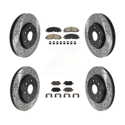 Disc Rotors and Ceramic Brake Pads Kit-KDC-101185