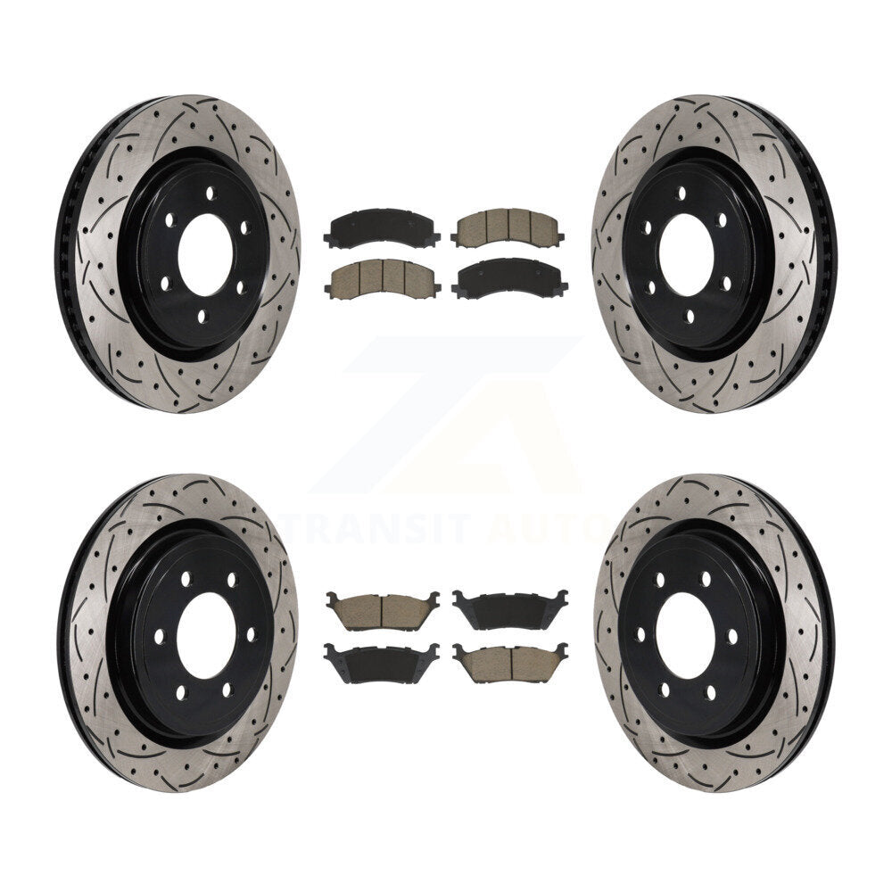 Disc Rotors and Ceramic Brake Pads Kit-KDC-101197