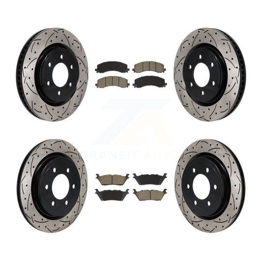 Disc Rotors and Ceramic Brake Pads Kit-KDC-101197