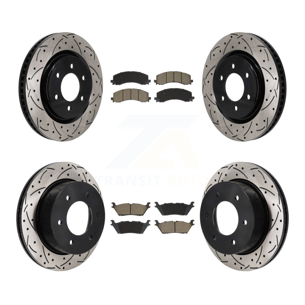 Disc Rotors and Ceramic Brake Pads Kit-KDC-101198