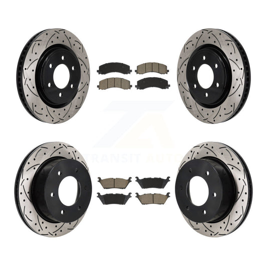 Disc Rotors and Ceramic Brake Pads Kit-KDC-101198