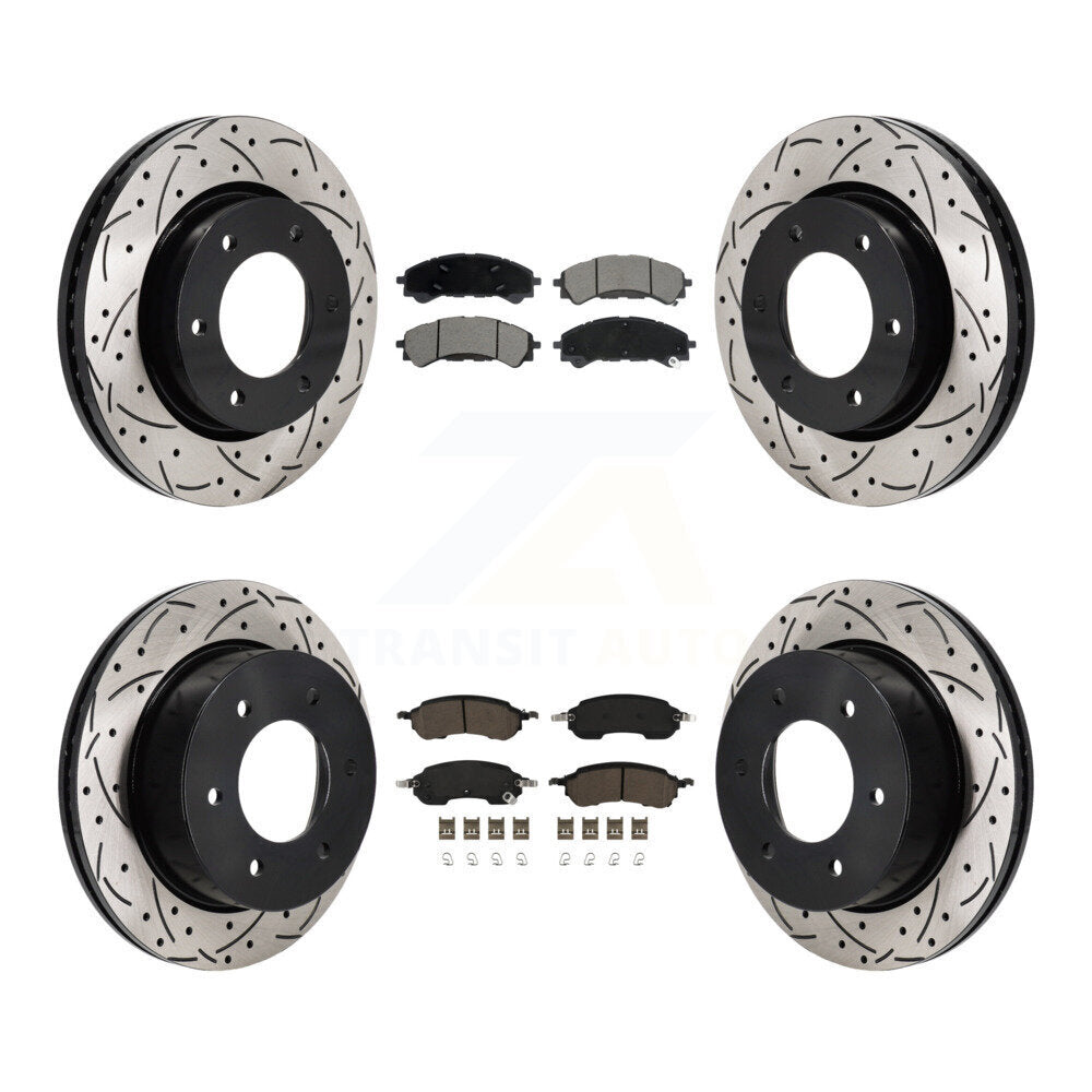 Disc Rotors and Ceramic Brake Pads Kit-KDC-101199