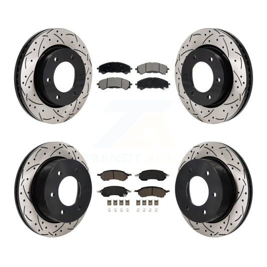 Disc Rotors and Ceramic Brake Pads Kit-KDC-101199