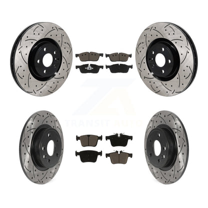 Coated Disc Rotors and Ceramic Brake Pads Kit-KDC-101207 - Kit.bestparts.ca