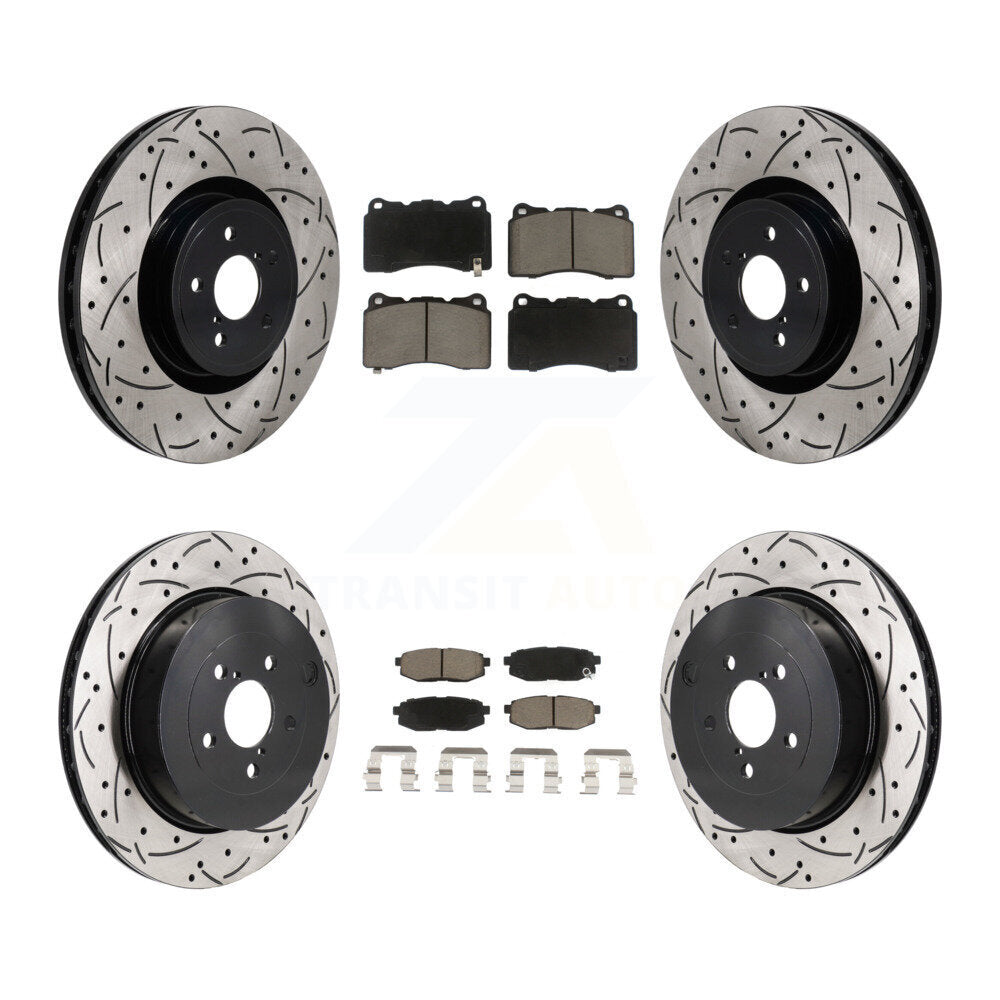 Disc Rotors and Ceramic Brake Pads Kit-KDC-101220 - Kit.bestparts.ca Kit.bestparts.ca