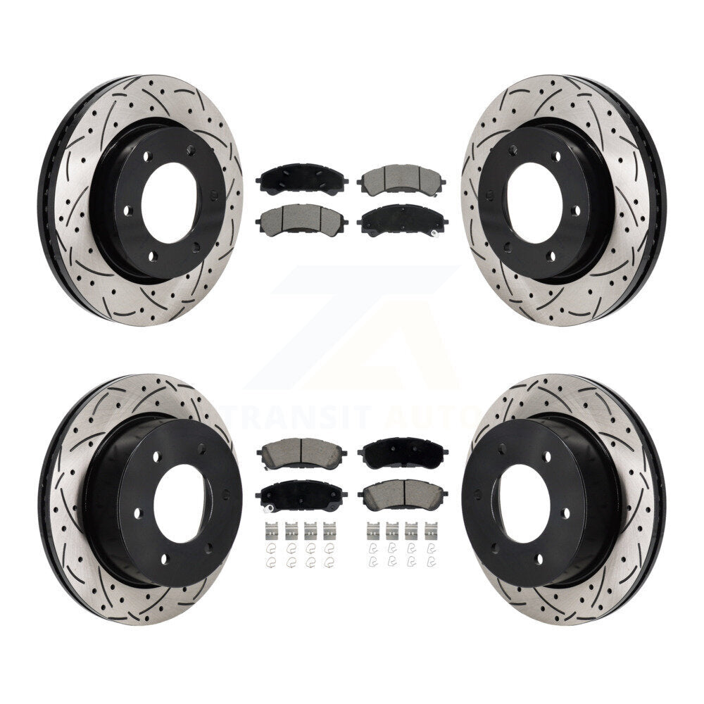 Disc Rotors and Ceramic Brake Pads Kit-KDC-101224 - Kit.bestparts.ca