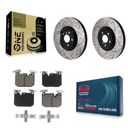 Disc Rotors and Ceramic Brake Pads Kit-KDC-101240