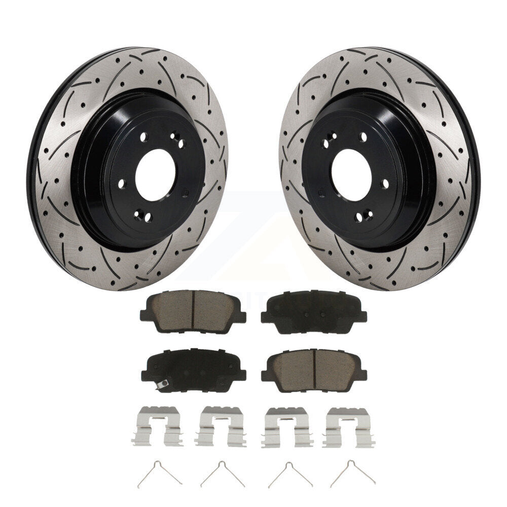 Disc Rotors and Ceramic Brake Pads Kit-KDC-101244 - Kit.bestparts.ca