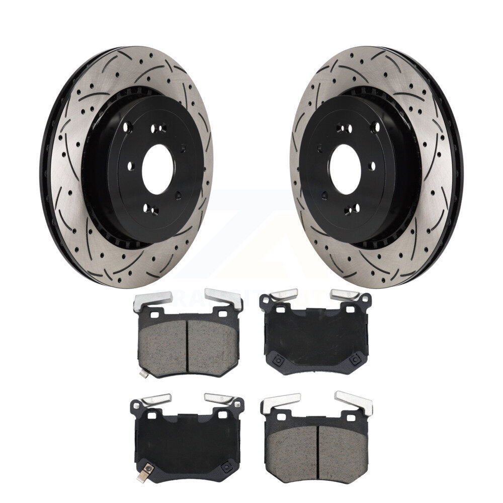Disc Rotors and Ceramic Brake Pads Kit-KDC-101245 - Kit.bestparts.ca