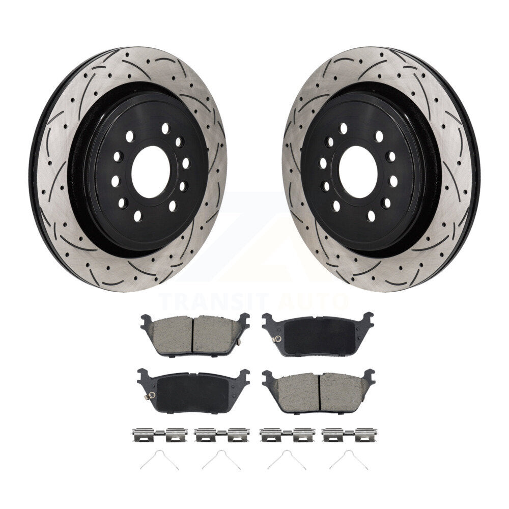 Disc Rotors and Ceramic Brake Pads Kit-KDC-101270 - Kit.bestparts.ca
