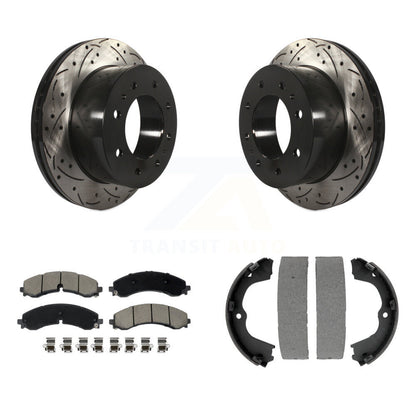 Coated Disc Rotors and Ceramic Brake Pads Kit-KDC-101297 - Kit.bestparts.ca