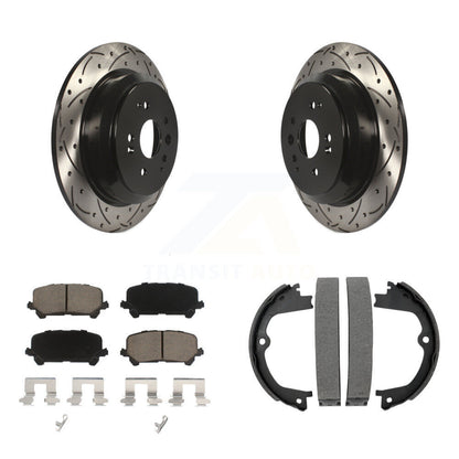 Coated Disc Rotors and Ceramic Brake Pads Kit-KDC-101299 - Kit.bestparts.ca