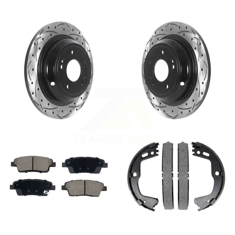 Coated Disc Rotors and Ceramic Brake Pads Kit-KDC-101313 - Kit.bestparts.ca Kit.bestparts.ca
