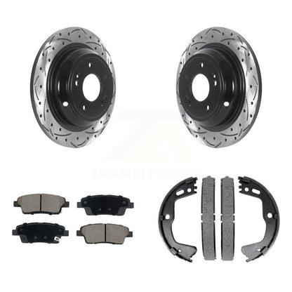 Coated Disc Rotors and Ceramic Brake Pads Kit-KDC-101313 - Kit.bestparts.ca