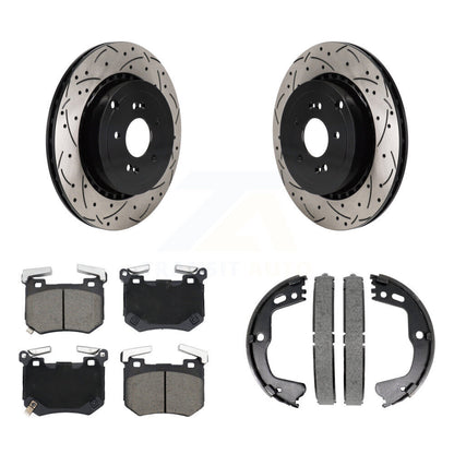 Disc Rotors and Ceramic Brake Pads Kit-KDC-101315 - Kit.bestparts.ca