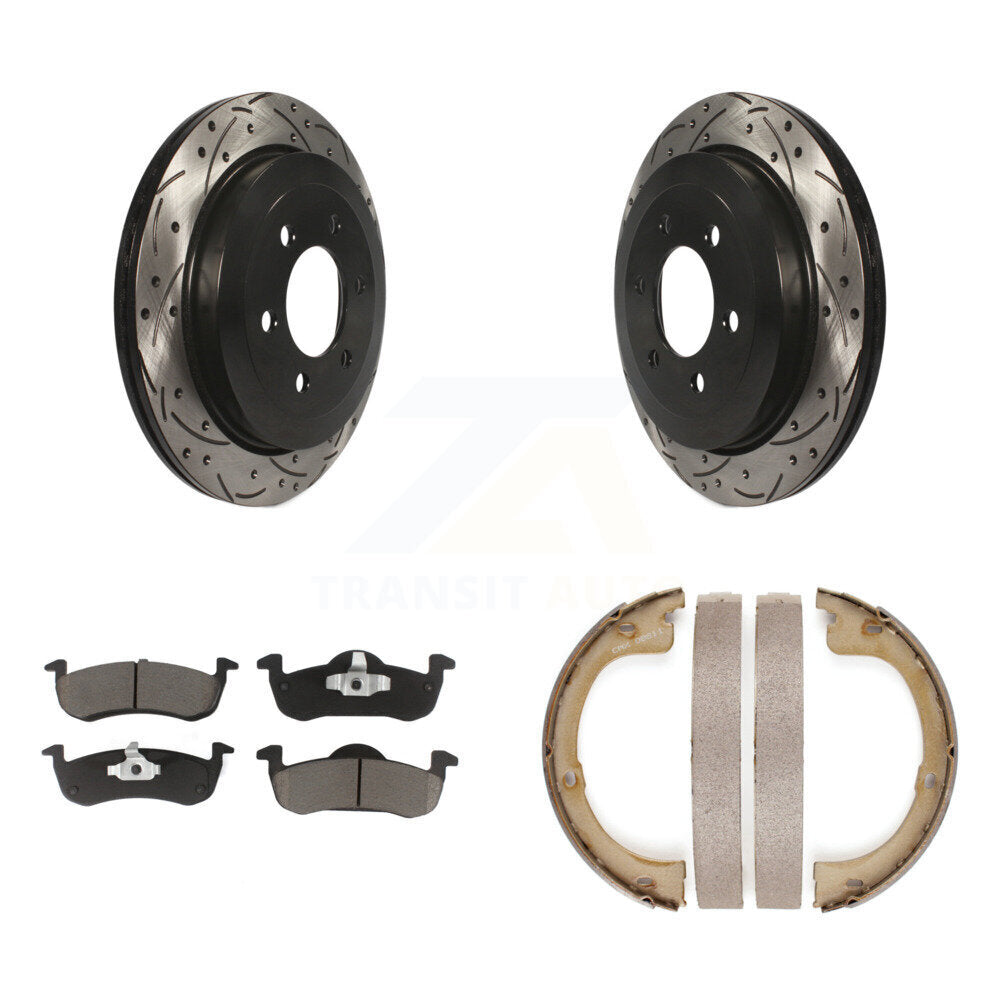 Coated Disc Rotors and Ceramic Brake Pads Kit-KDC-101328 - Kit.bestparts.ca Kit.bestparts.ca
